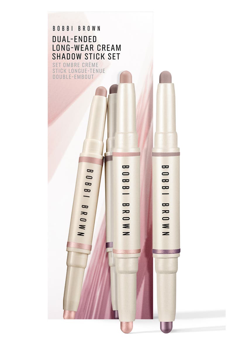 Dual-Ended Long-Wear Cream Shadow Stick Set $76 Value, Main, color, NO COLOR