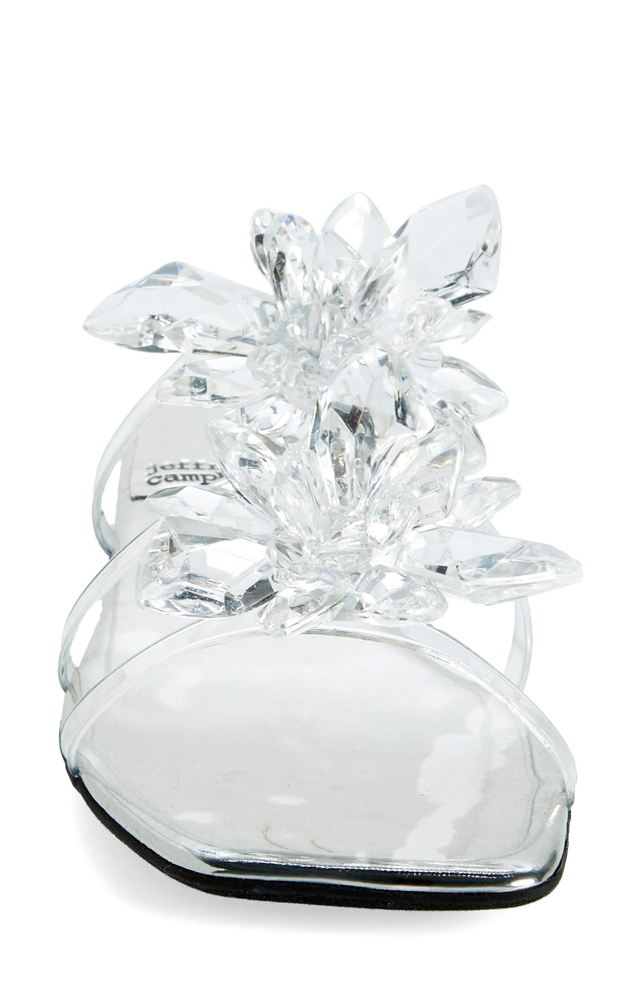 Jeffrey Campbell Crystalize Slide Sandal, Alternate, color, 