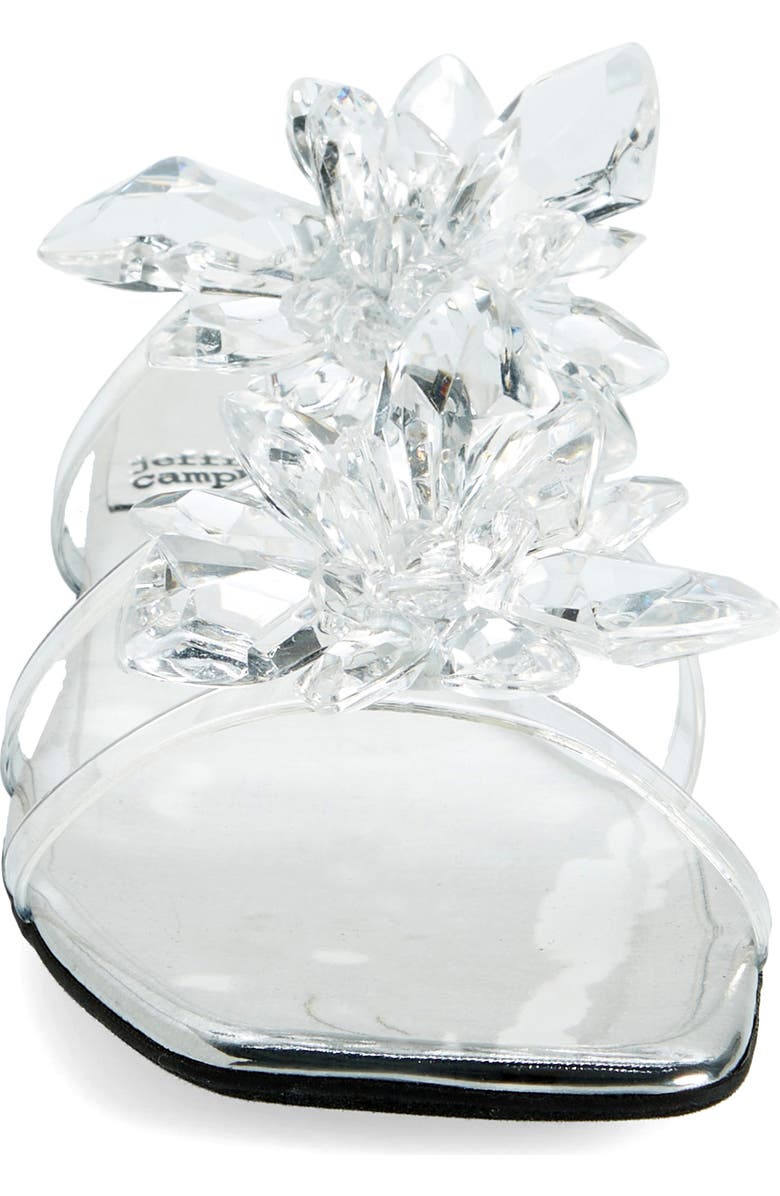 Jeffrey Campbell Crystalize Slide Sandal, Alternate, color,