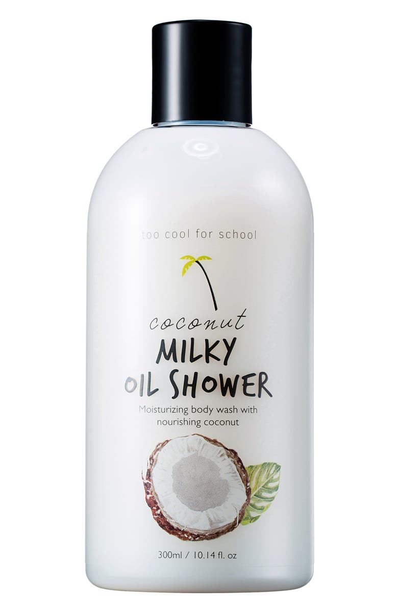 Too Cool for School Coconut Milky Oil Shower Moisturizing Body Wash, Main, color,