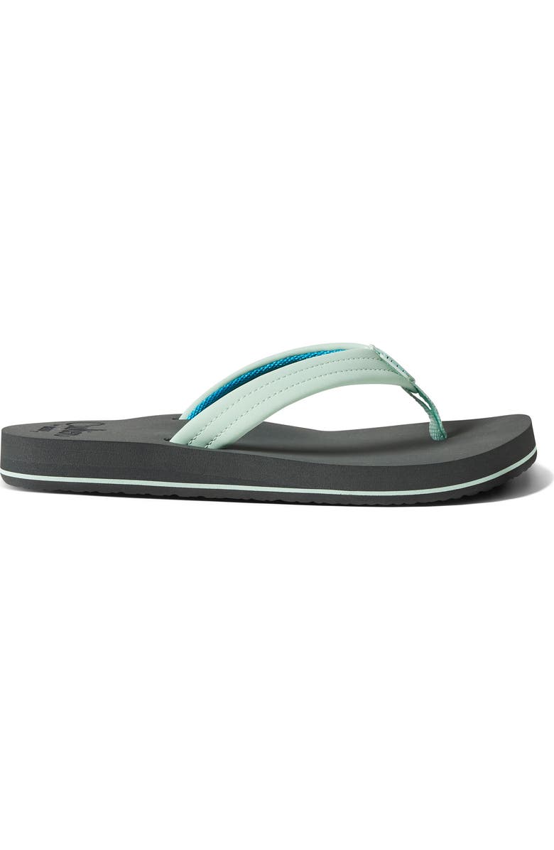Reef Cushion Breeze Flip Flop, Alternate, color, Grey/ Mint