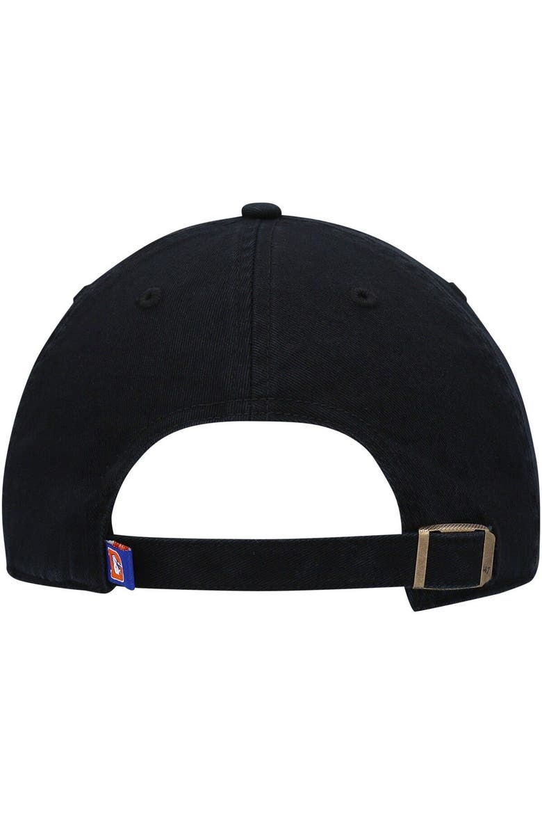 Men's '47 Black Denver Broncos Clean Up Legacy Adjustable Hat, Alternate, color, Black