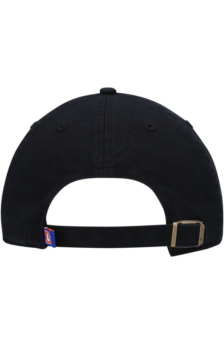 '47 Men's '47 Black Denver Broncos Clean Up Legacy Adjustable Hat, Alternate, color, Black