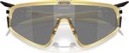 Oakley x Patrick Mahomes II Latch™ Panel 35mm Small Prizm™ Rectangular Shield Sunglasses