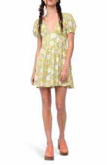 Puff Sleeve Minidress