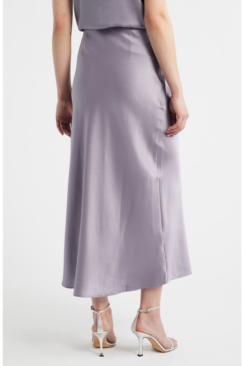 Lace Trim Midi Skirt, Alternate, color, LT PAST/PR