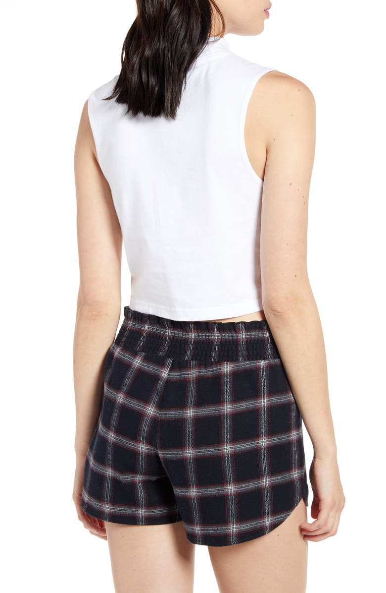 BP. x Claudia Sulewski Mock Neck Crop Top, Alternate, color, 