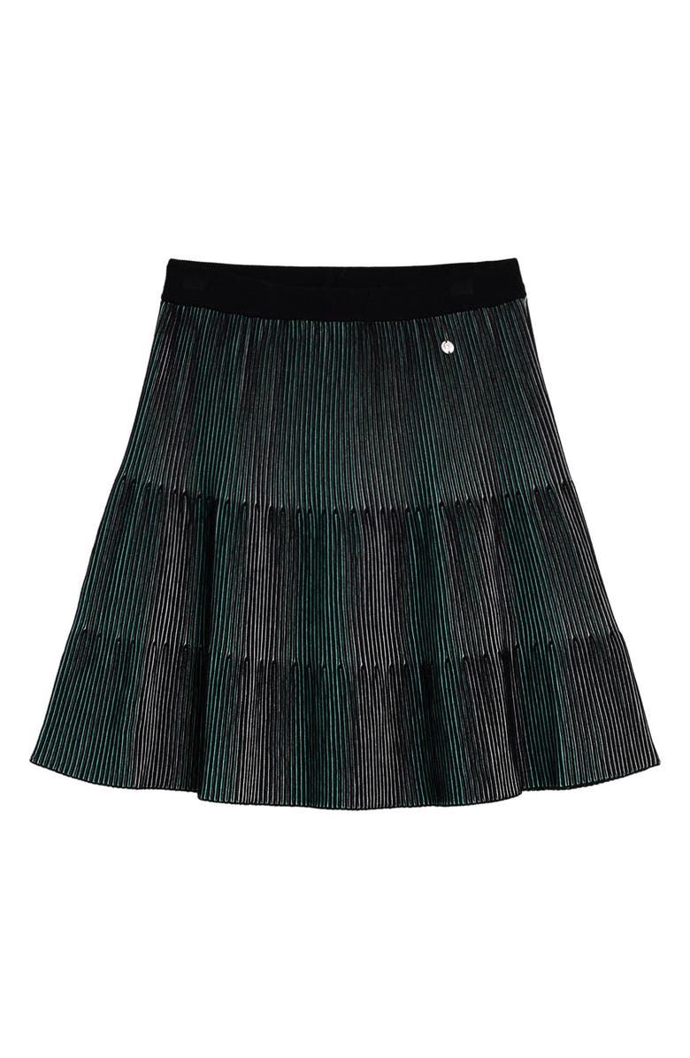 Desigual Plissé Skirt, Alternate, color, Blue