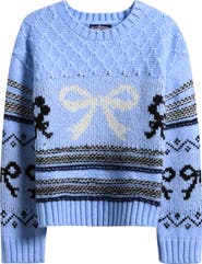 Freshman Kids' Bow Sweater