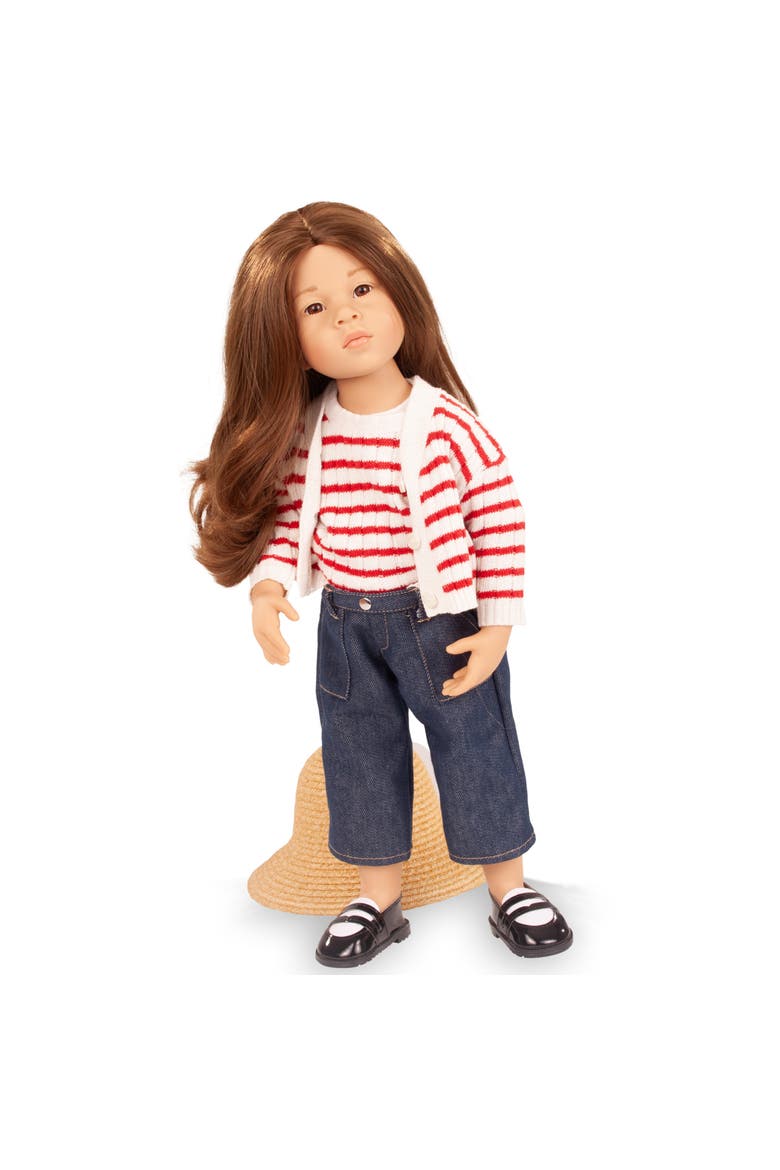 Happy Kidz Emilia - 19.5" Standing Poseable Doll, Kids 3+, Alternate, color, Multicolored