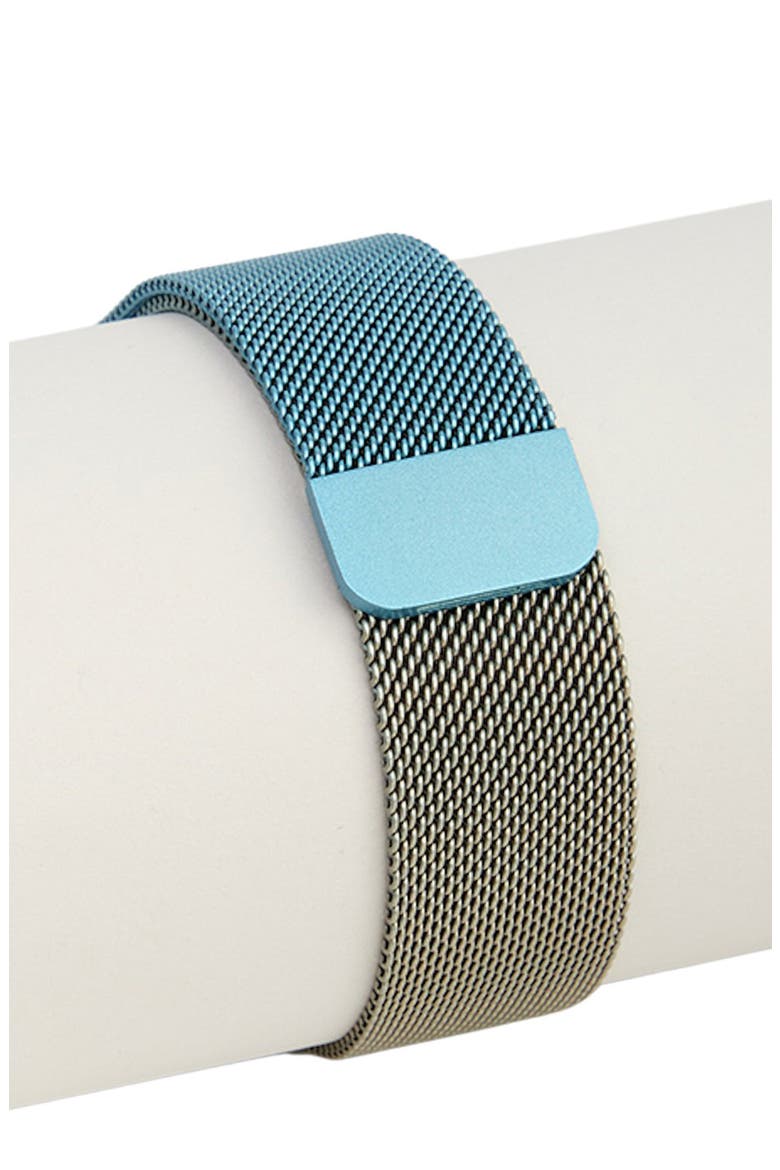 Ombré Metal Mesh Apple Watch® Watchband, Alternate, color, BLUE