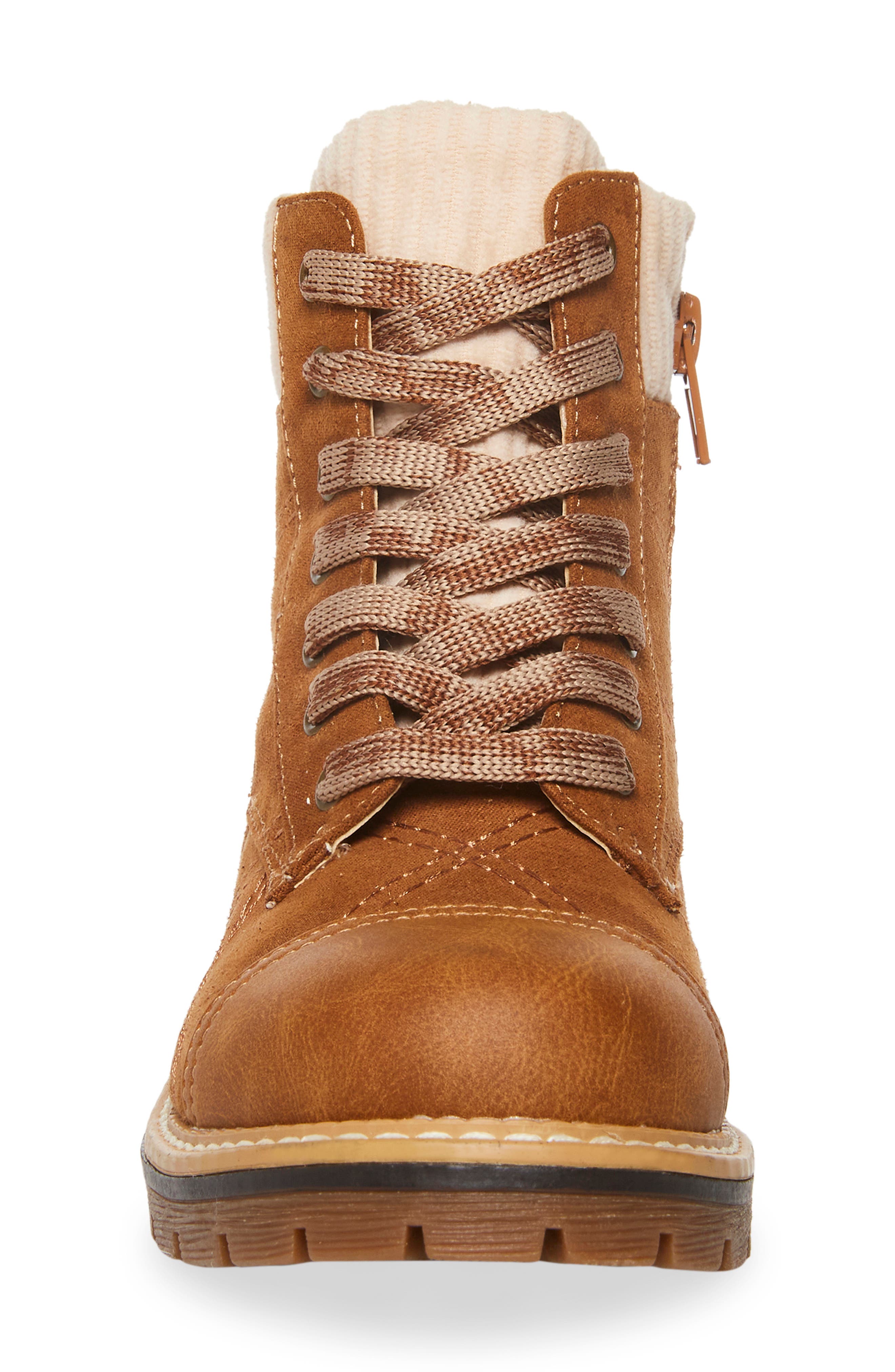 Steve Madden Kids' Griffon Lace-Up Boot, Alternate, color, 