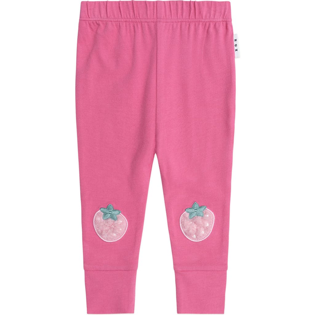 Huxbaby Strawberry Leggings In Purple