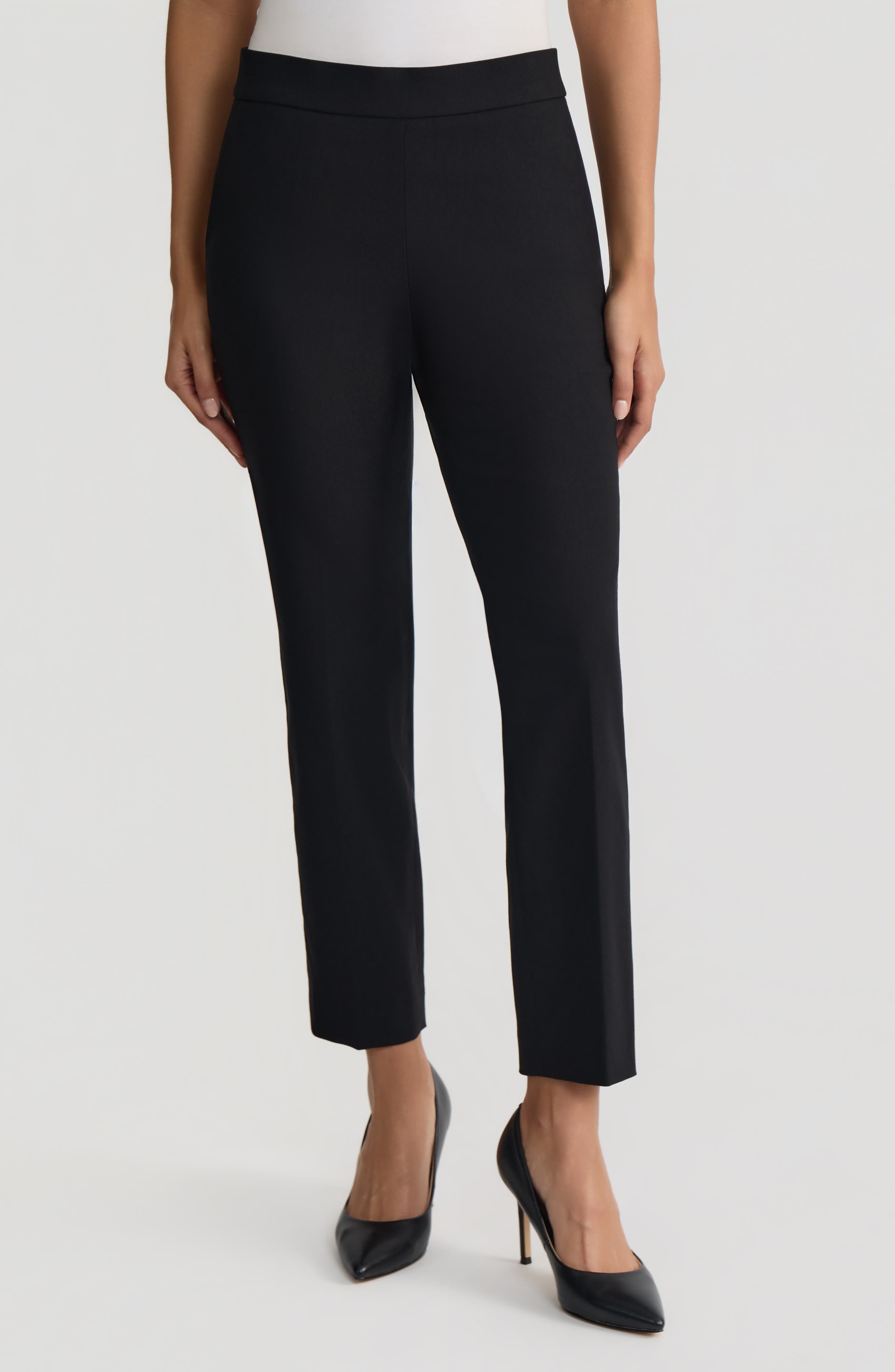 The Audrey Pull-On Straight Leg Pants