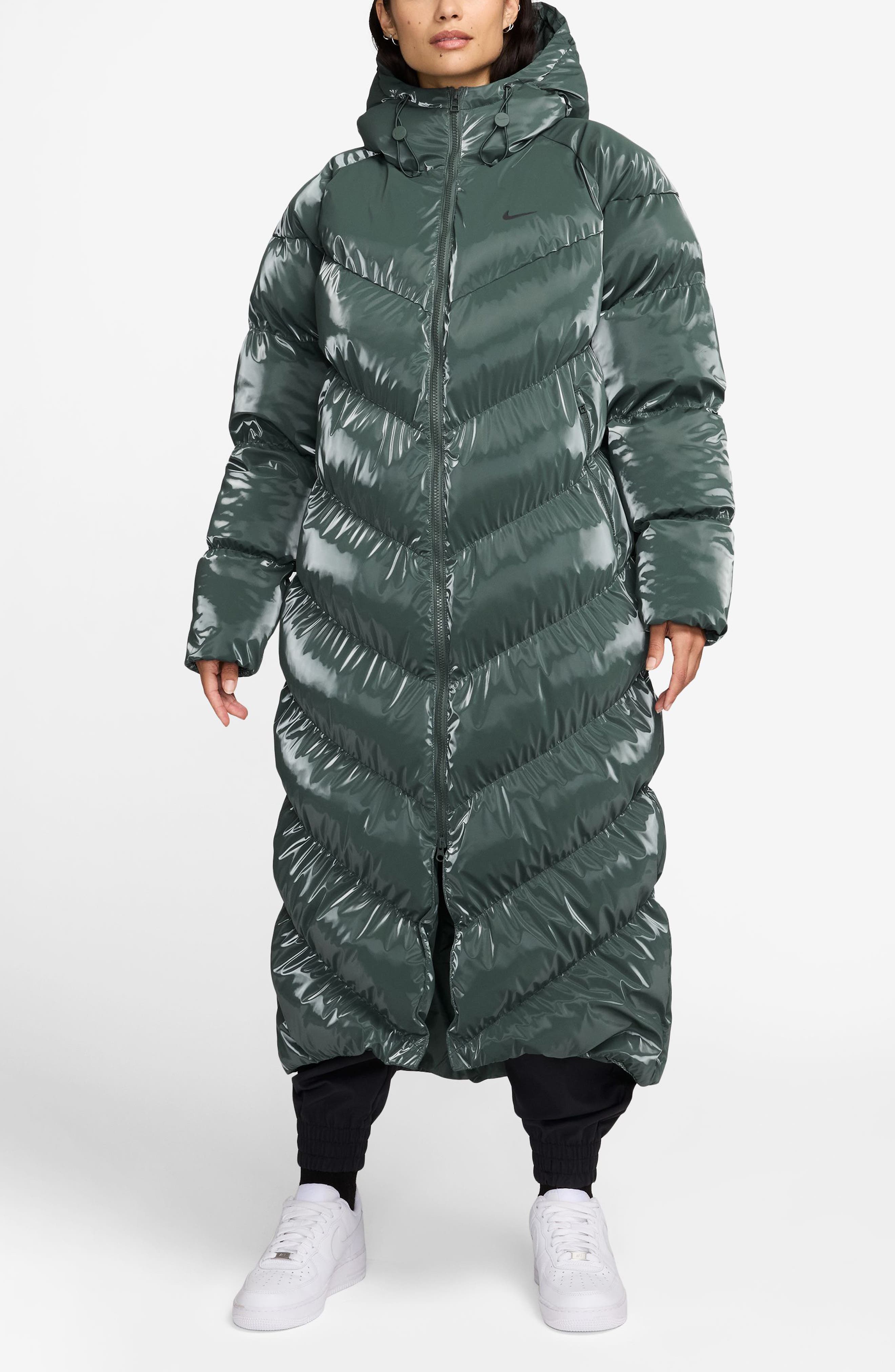 long nike bubble coat
