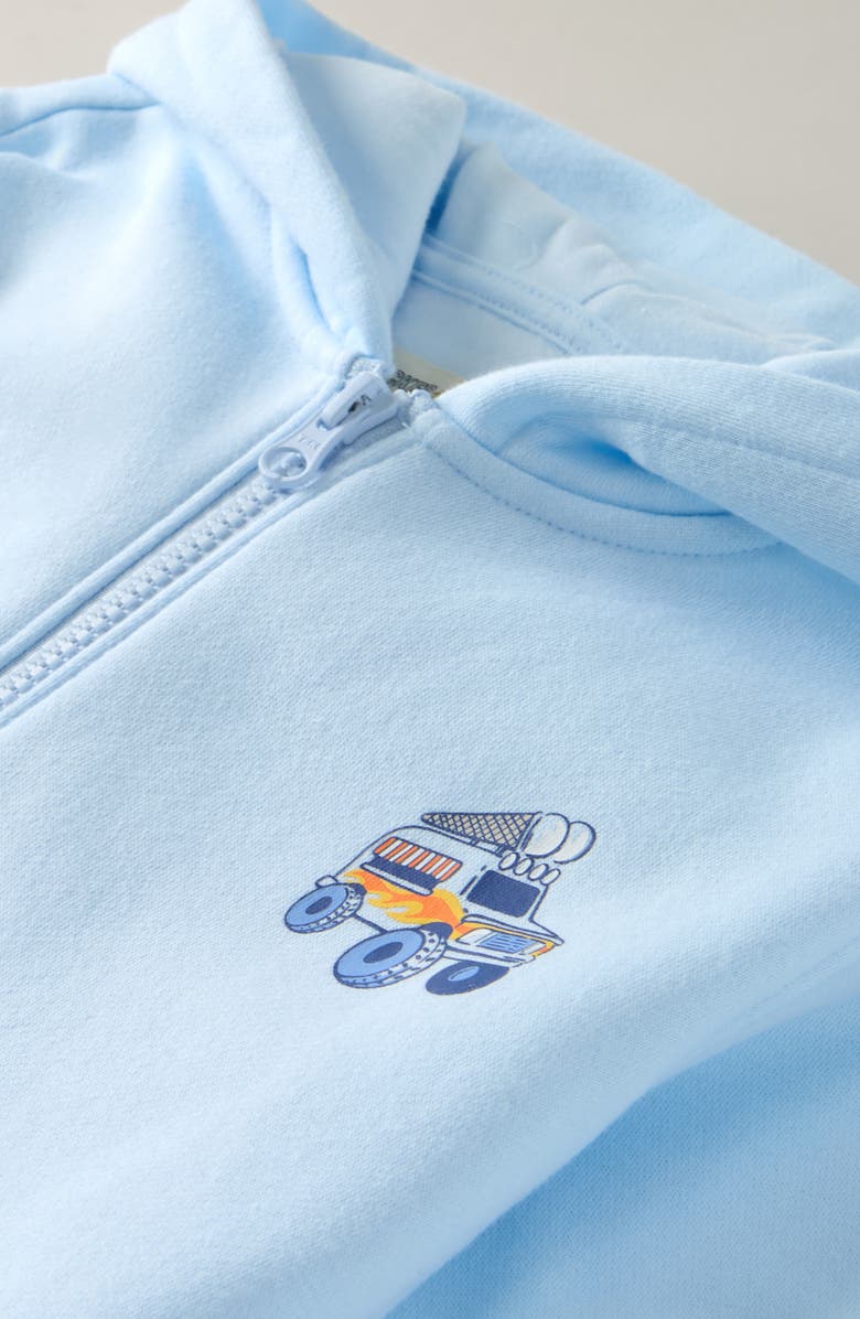 Tucker + Tate Kids' Graphic Fleece Hoodie, Alternate, color, Blue Diamond Stay Cool- Truck