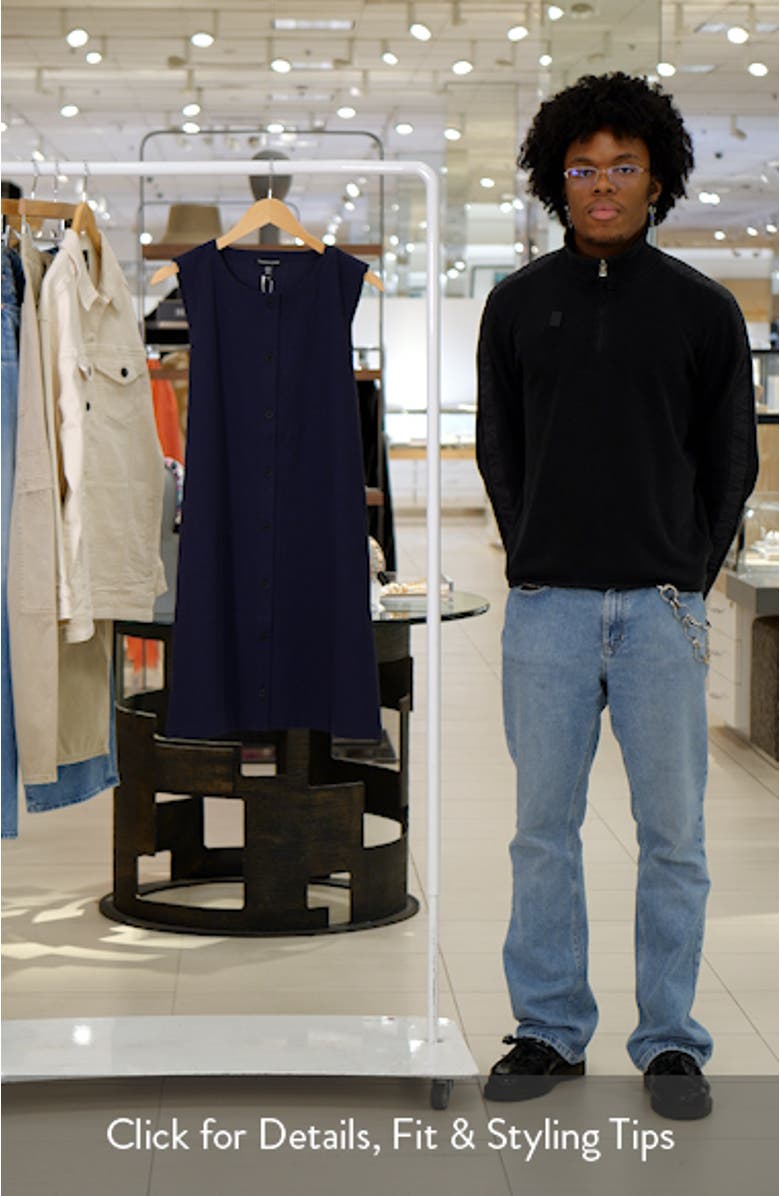 Longline Stretch Organic Cotton Vest, sales video thumbnail