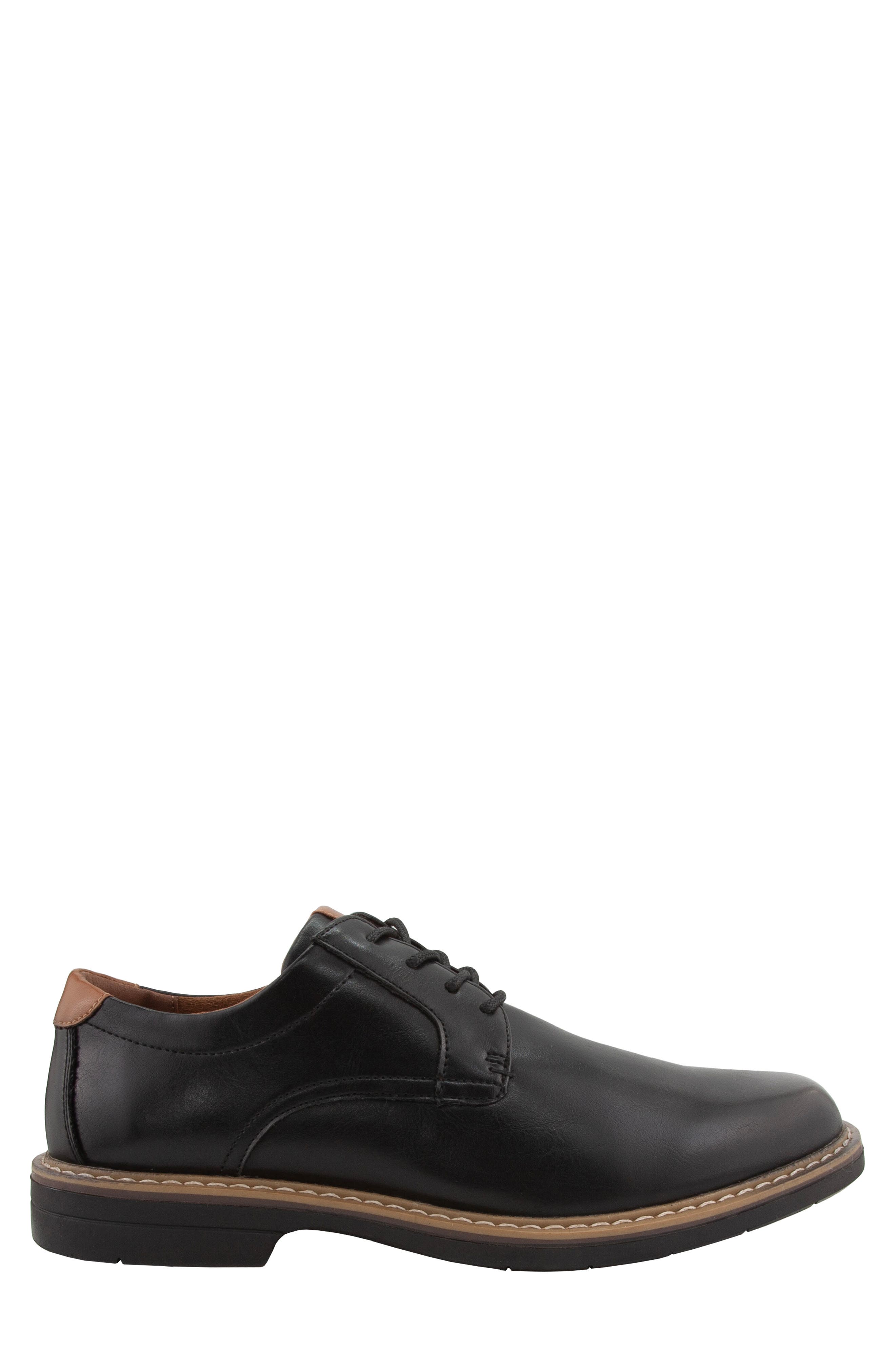 Deer Stags Belmont Plain Toe Derby, Alternate, color, Black