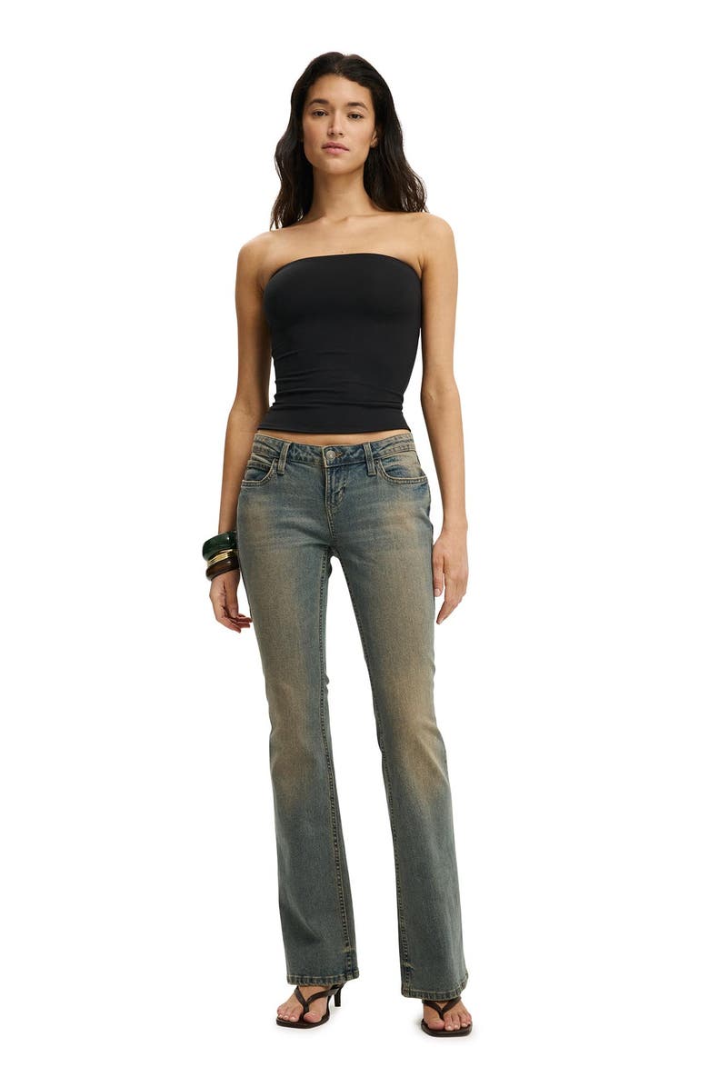 Cotton On Women's Hold Me Longline Tube, Alternate, color, Black