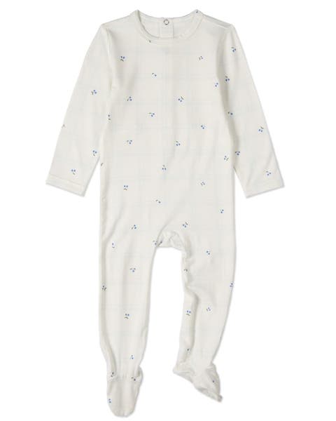 Baby  Modal Blend Tonal Plaid Footie (Baby)
