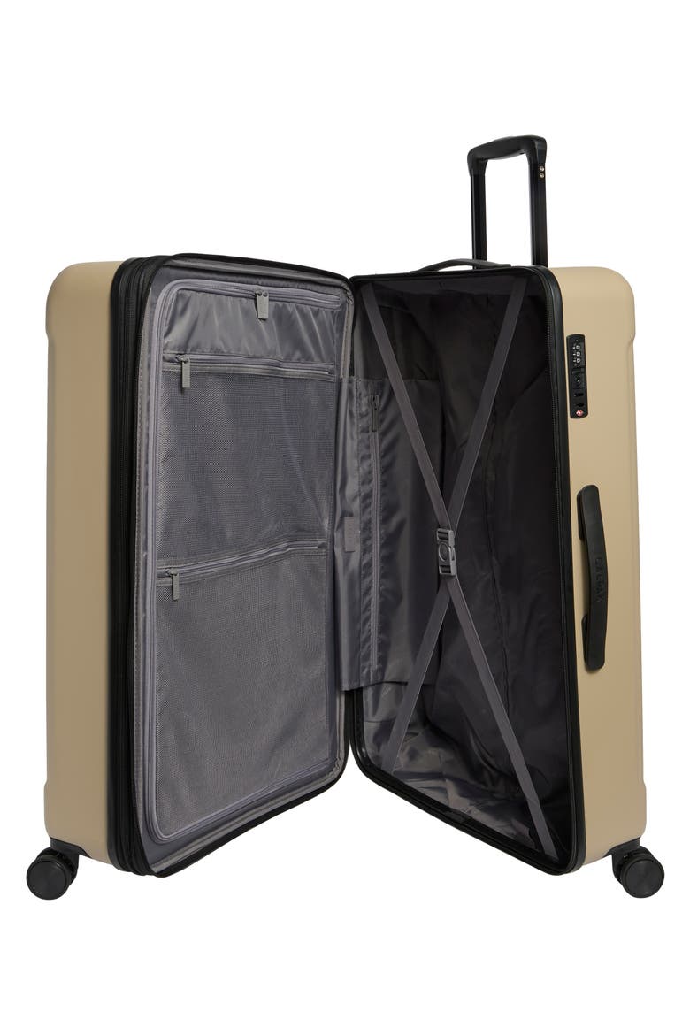 Moon 28-Inch Hardside Spinner Luggage, Alternate, color, BEIGE