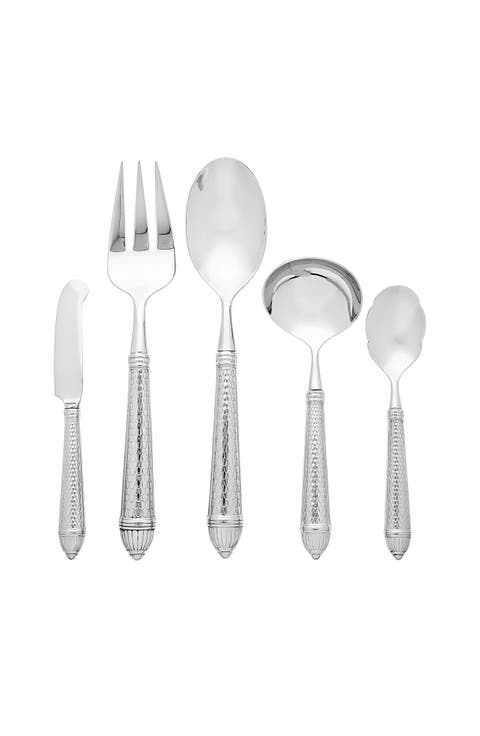 RICCI Raffaello 5-Piece Flatware Serving Set
