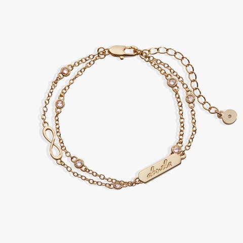 Abuela Infinity Adjustable Chain Bracelet
