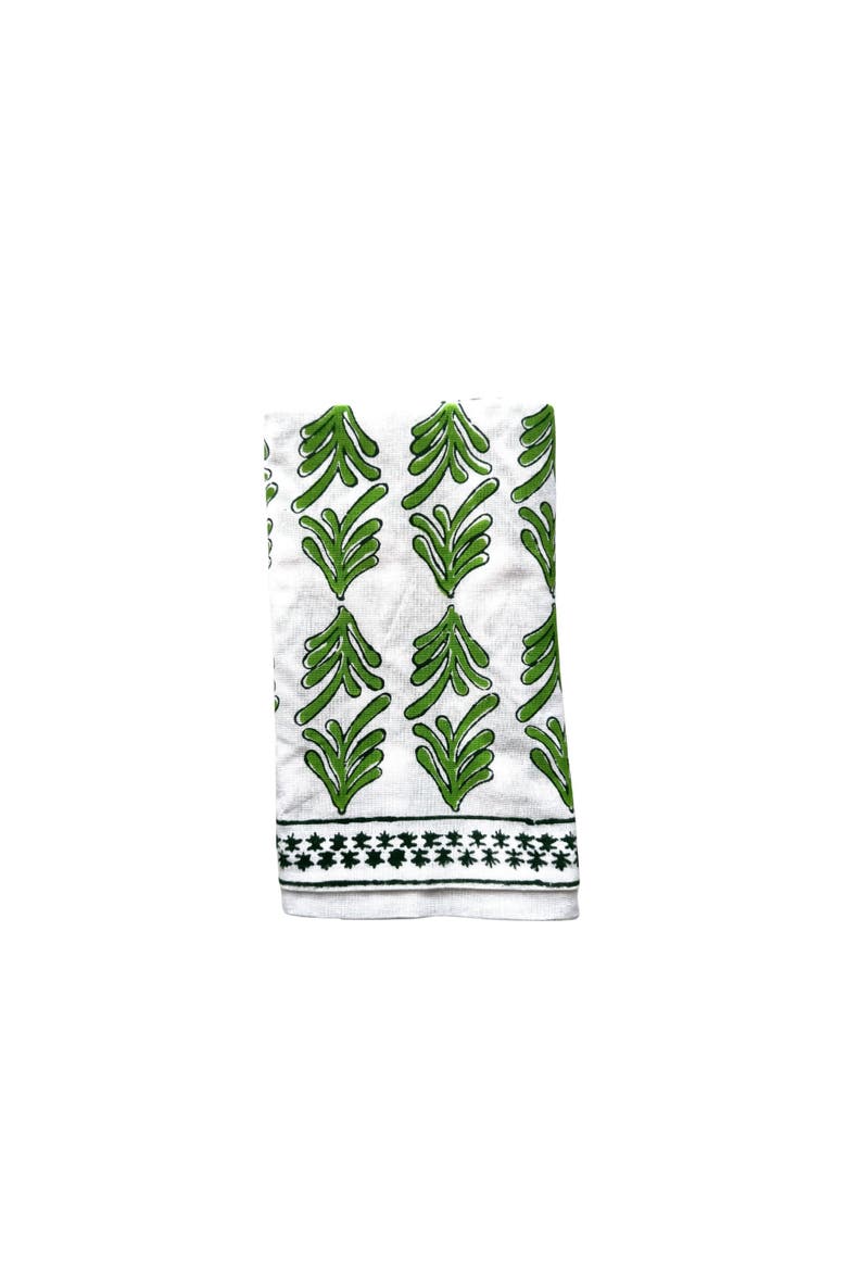 Palmetto Table Runner, Main, color, Green - 18x90"