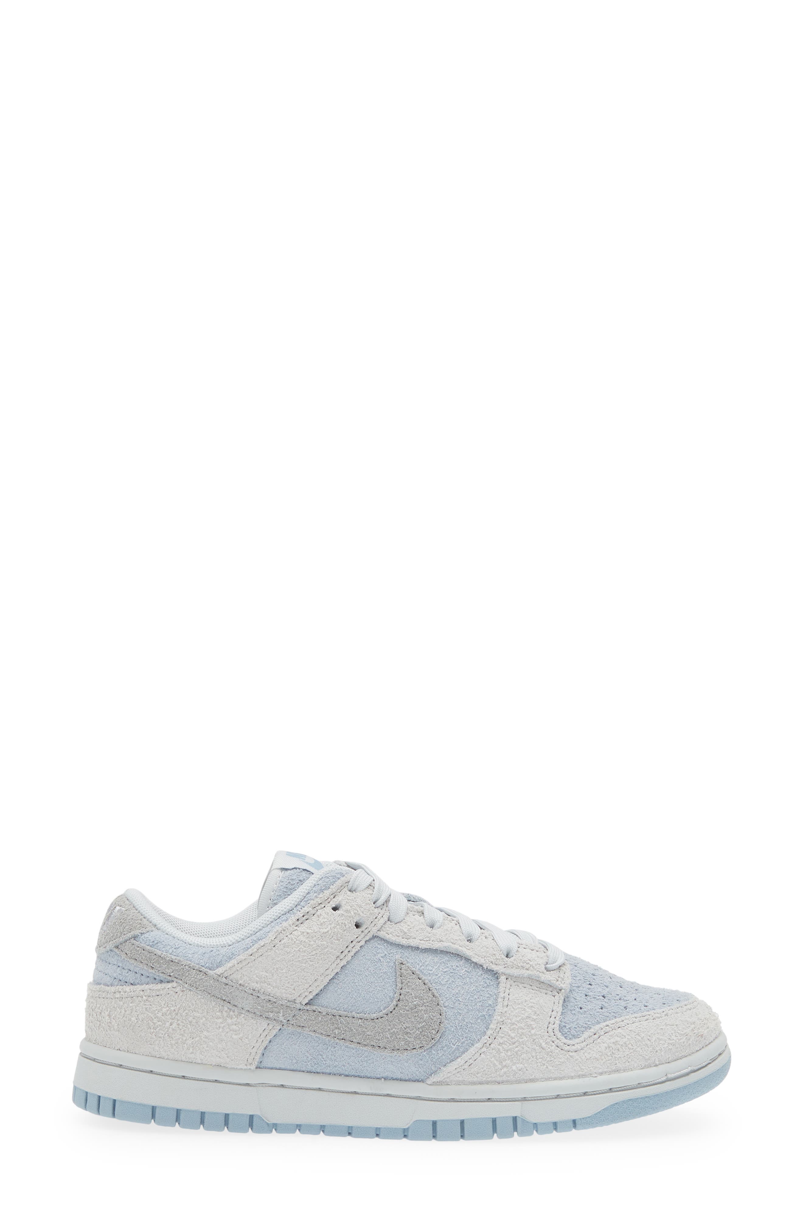 Dunk Low Basketball Sneaker, Alternate, color, PHOTON DUST/ SMOKE GREY/ BLUE