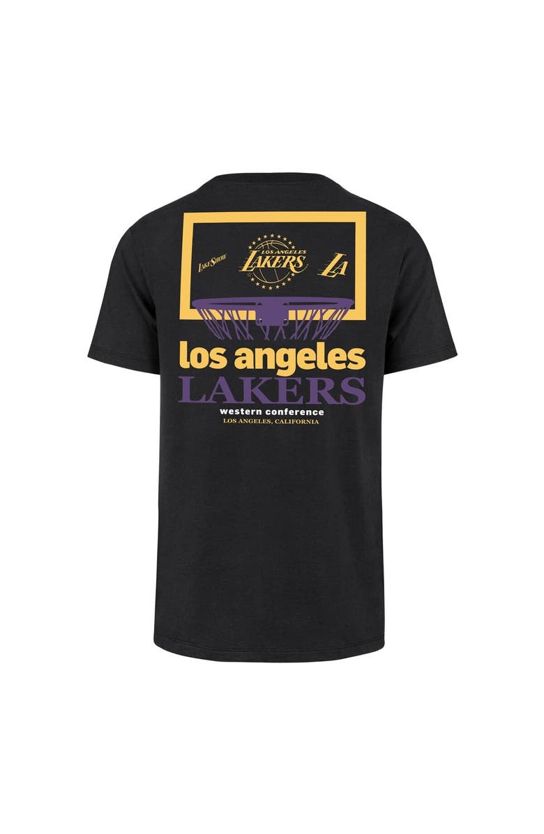 '47 Men's '47 Black Los Angeles Lakers City Edition Backboard Franklin T-Shirt, Alternate, color, Black