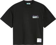 MEMORY LANE Oversize Maison Crop Graphic T-Shirt