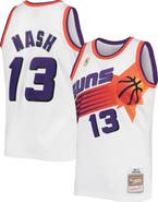 Mitchell & Ness Men's Mitchell & Ness Steve Nash White Phoenix Suns 2001/02 Hardwood Classics Swingman Jersey