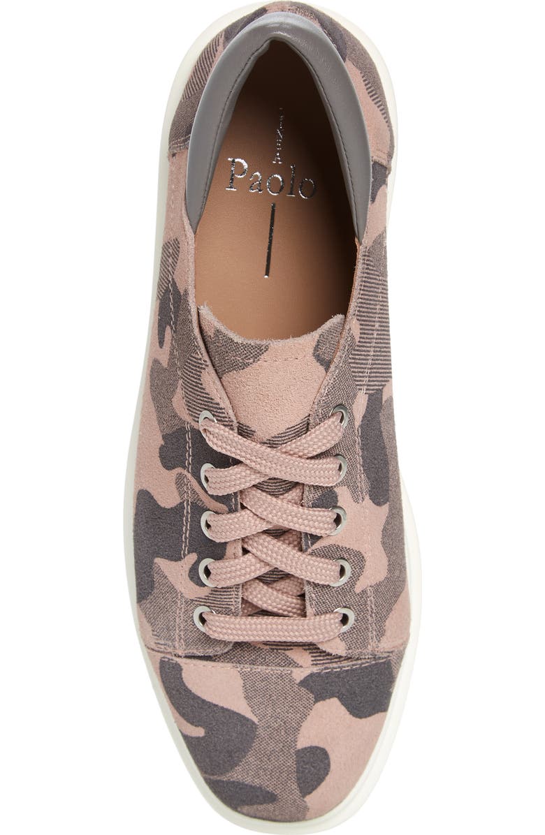 Linea Paolo Kruz Platform Sneaker, Alternate, color, Blh Pnk/Gr