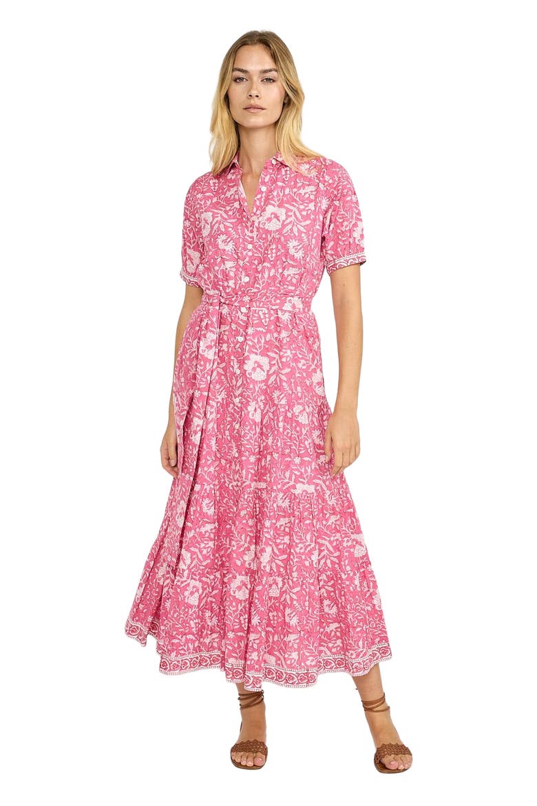 marea shirt dress Marea Flounce Shirt Dress