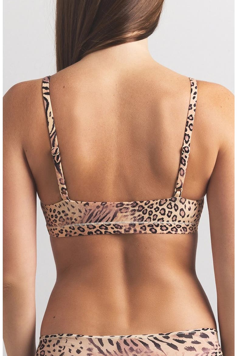 Fits Everybody Scoop Bralette, Alternate, color, SAND MULTI ANIMAL