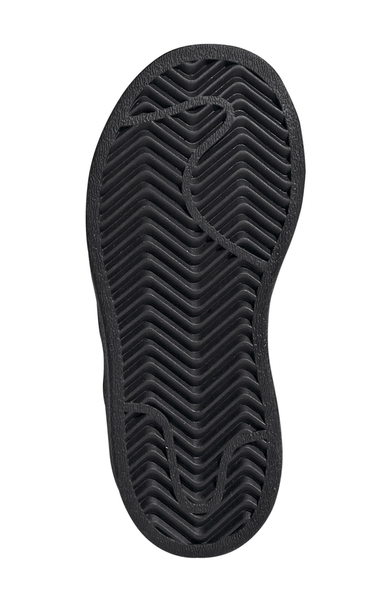 adidas Kids' Superstar Sneaker, Alternate, color, Black/ White/ Black