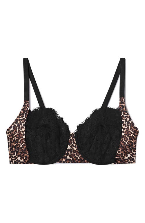 Skarlett Blue Entice Underwire Full Coverage Bra In Black