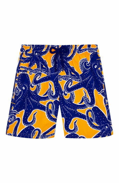 Kids' Poulpes Stretch Swim Shorts