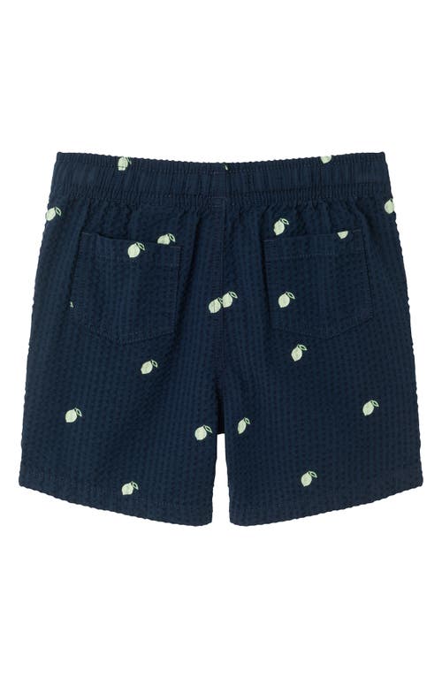 Andy & Evan Kids' Piqué Polo & Drawstring Seersucker Shorts Set In White