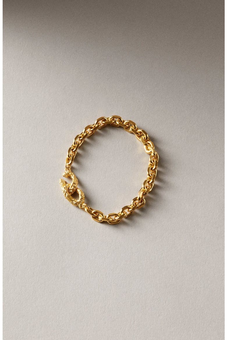 Dense Bracelet Gold, Main, color, Gold