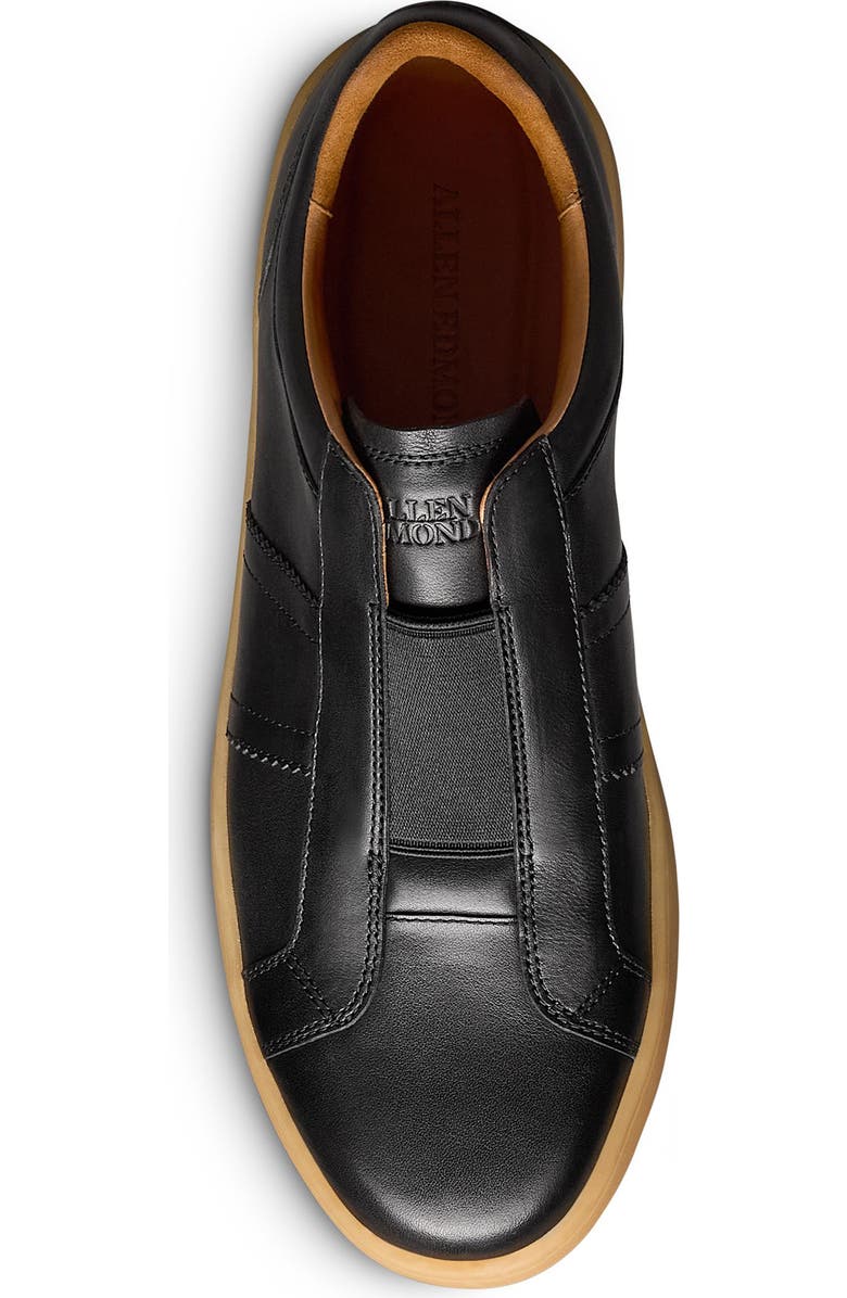 Allen Edmonds Lafayette Slip-On Sneaker, Alternate, color, Black Leather