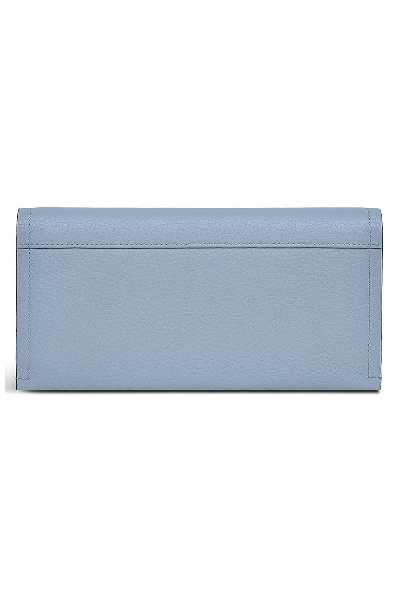 Oak Street Snowdrops Large Wallet, Alternate, color, SMOKE BLUE