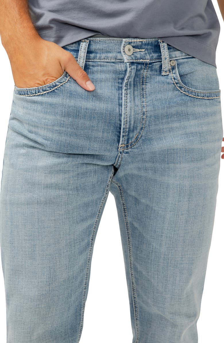 Silver Jeans Co. Jace Slim Bootcut Jeans, Alternate, color, Indigo