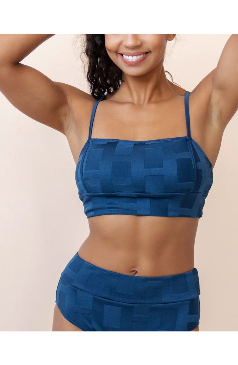 Nani Squared Surf Crop Top, Main, color, Coastal