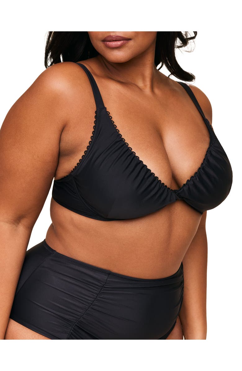 Adore Me Pilar Swimwear Bikini Top, Alternate, color, 