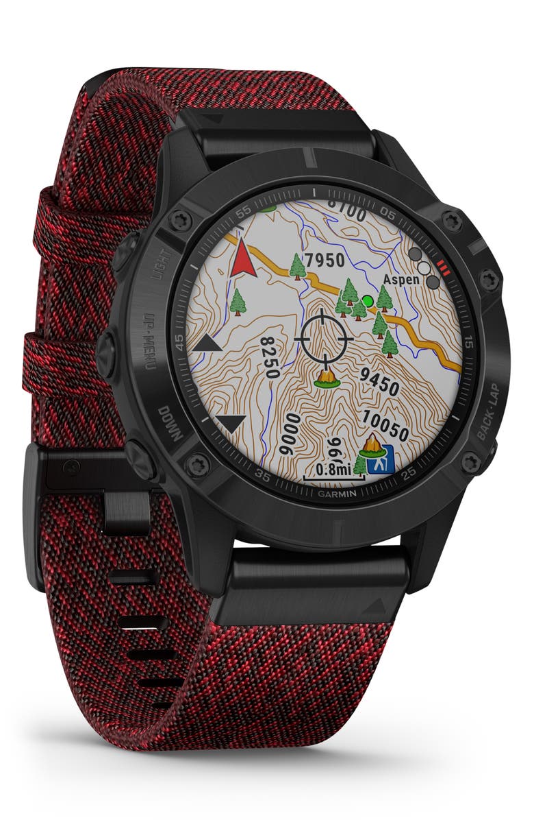 Garmin fenix<sup>®</sup> 6 Sapphire Premium Multisport GPS Watch, 47mm, Alternate, color, 