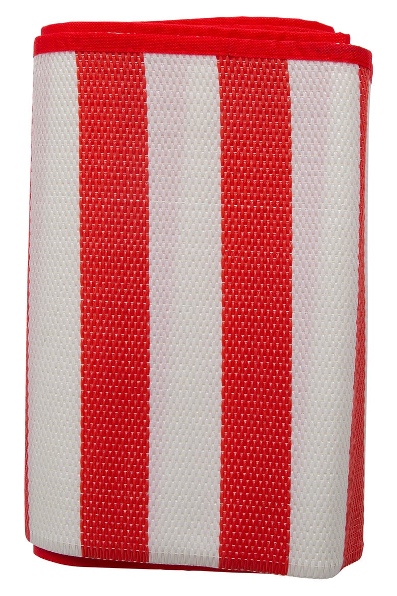 Tatami Outdoor Mat, Alternate, color, RED