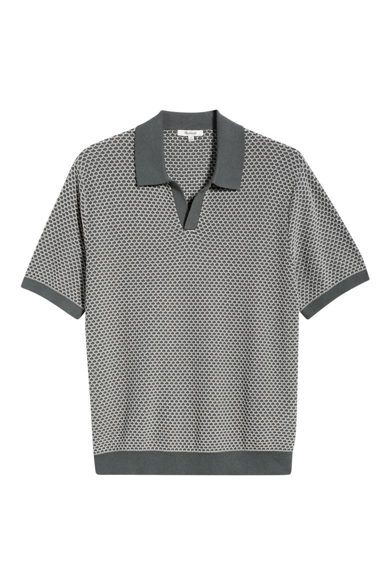 Johnny Collar Sweater Polo, Alternate, color, STORMY SPRUCE