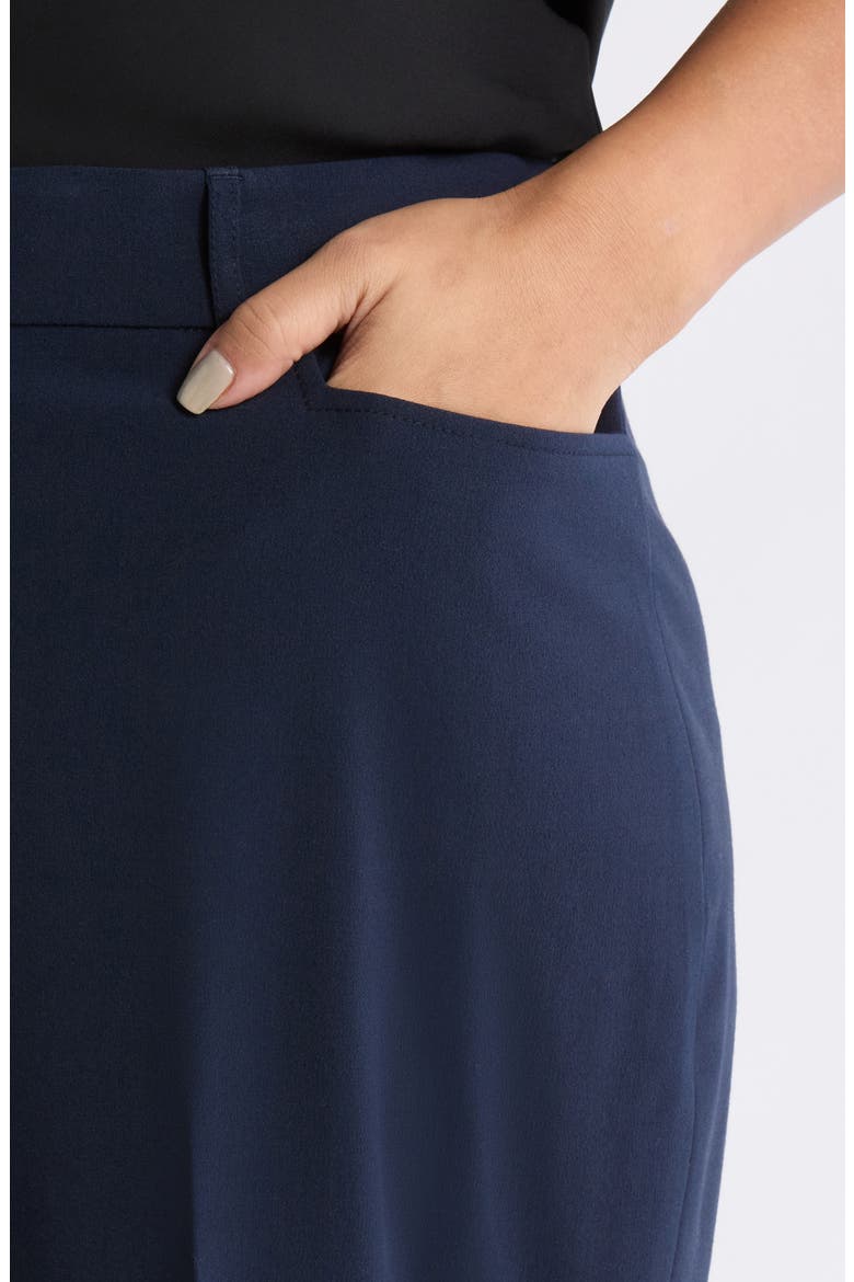 Bird Eye Straight Leg Pants, Alternate, color, NEW NAVY