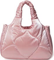 Oryany Half Moroccan Quilted Convertible Top Handle Bag